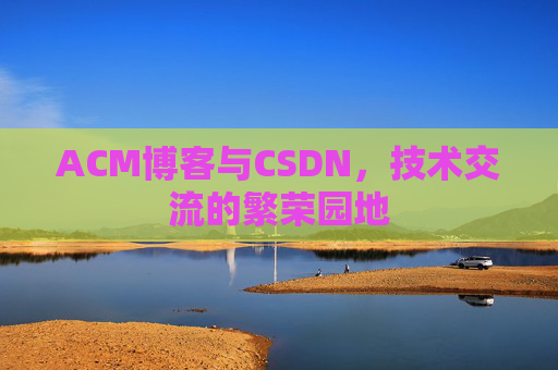 ACM博客与CSDN，技术交流的繁荣园地
