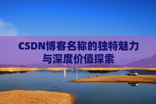 CSDN博客名称的独特魅力与深度价值探索